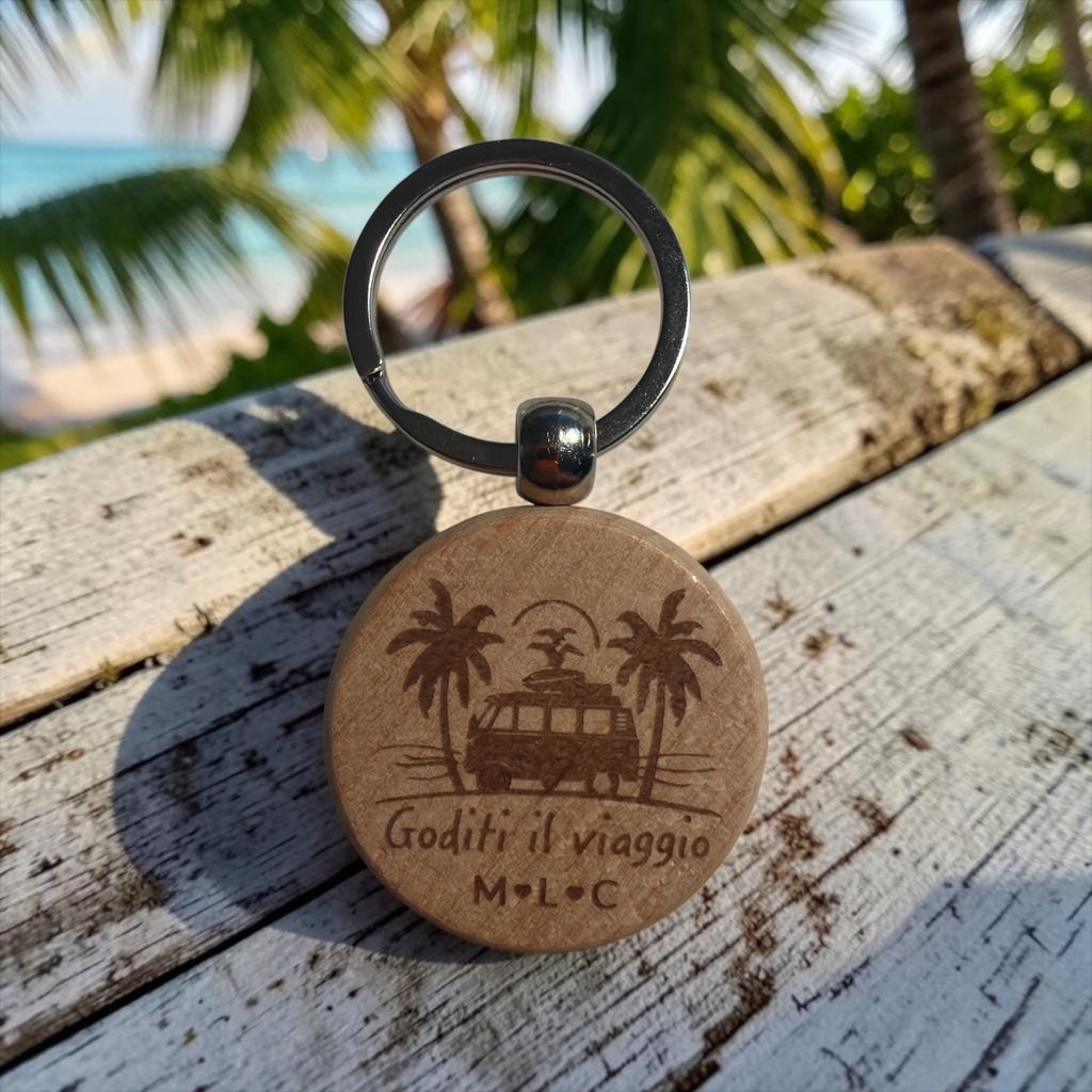 Portachiavi camper personalizzato