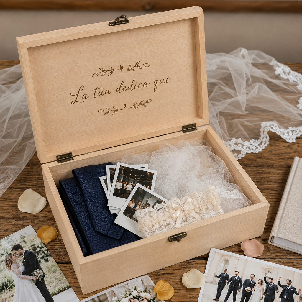 Scatola ricordo matrimonio
