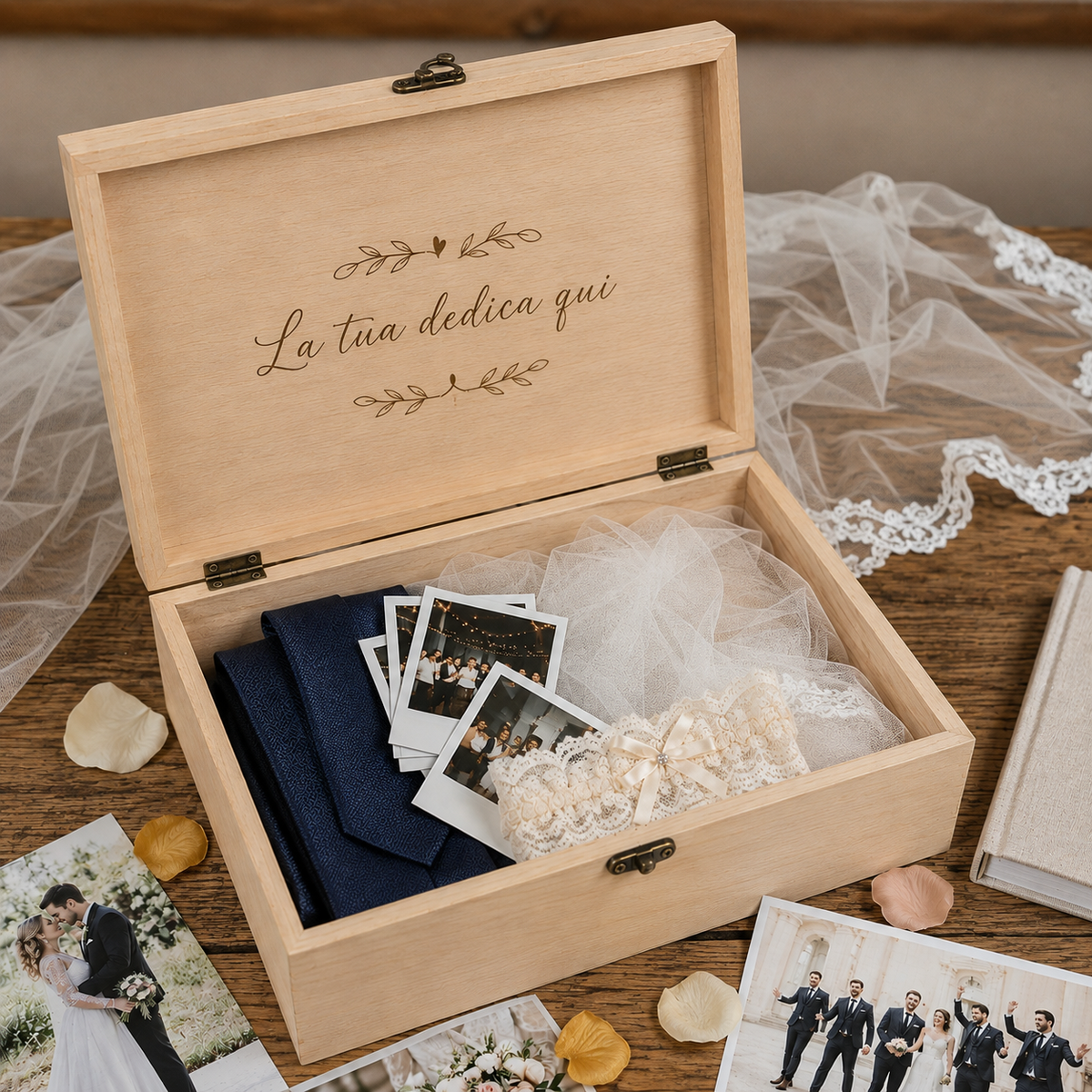 Scatola ricordo matrimonio